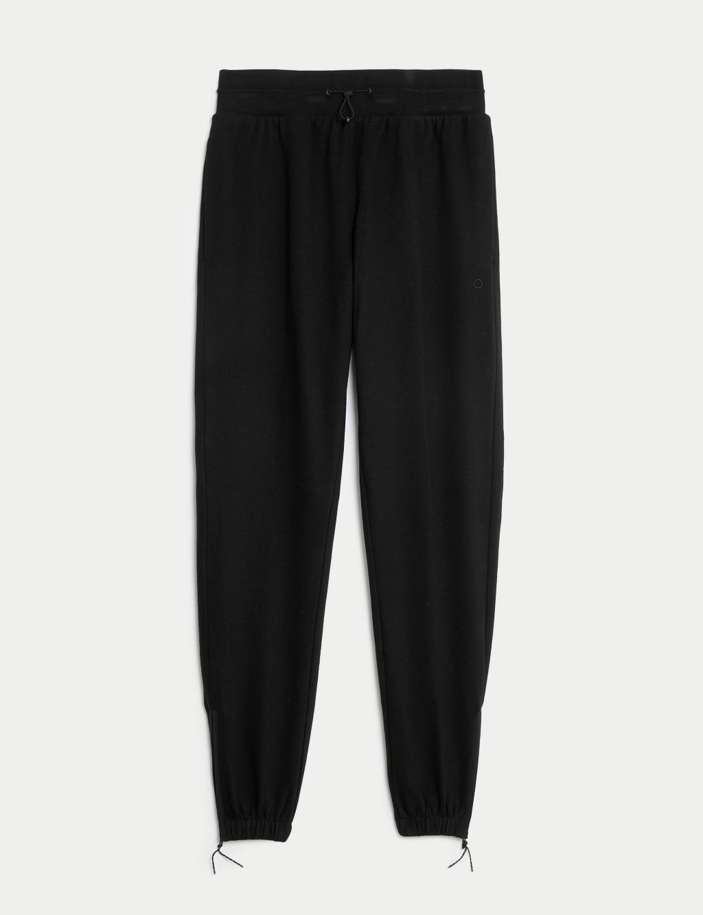 Cotton Rich Mesh Panel Relaxed Joggers image 2
