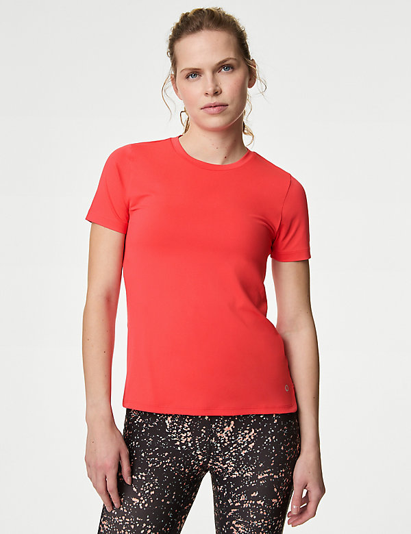 Scoop Neck Fitted T-Shirt - SA