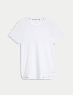Scoop Neck Fitted T-Shirt