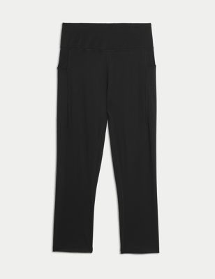 Black Cropped Trousers