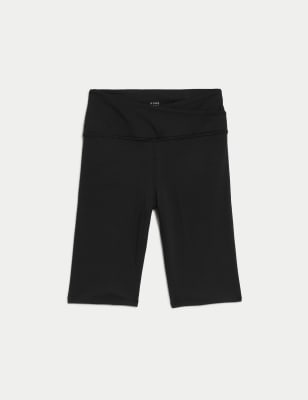 

Womens Goodmove Go Balance - Yoga-Shorts mit Wickeldetail an der Taille - Black, Black