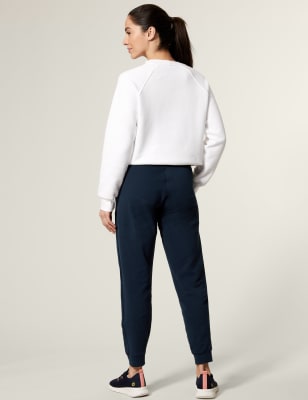 Cotton Rich Cuffed High Waisted Joggers, Goodmove