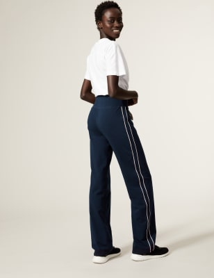 Straight leg track pants womens sale