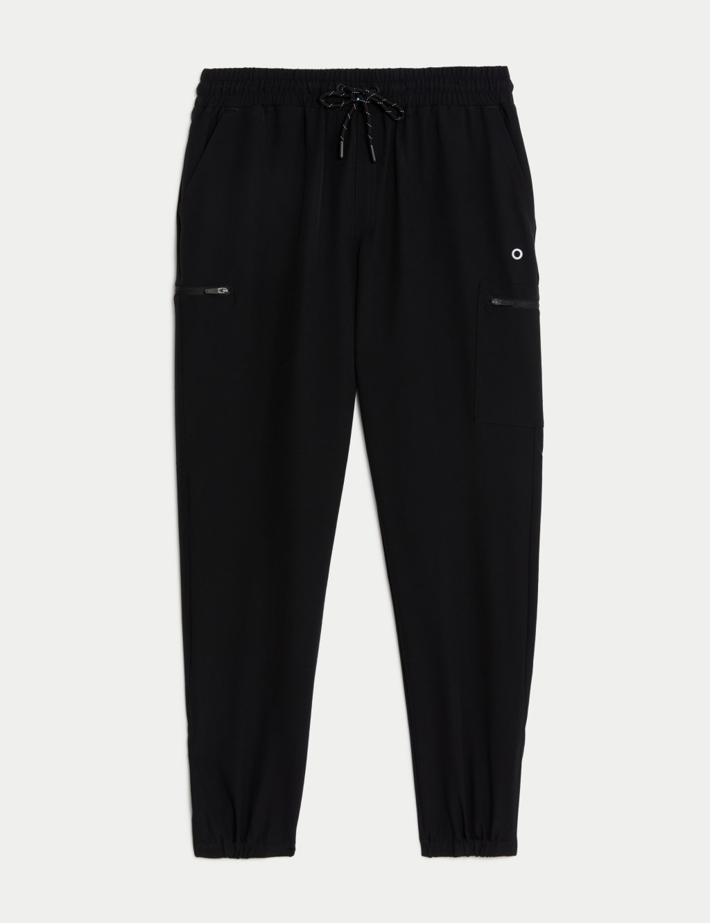 Glitter Jogging Trousers - Luxury Black