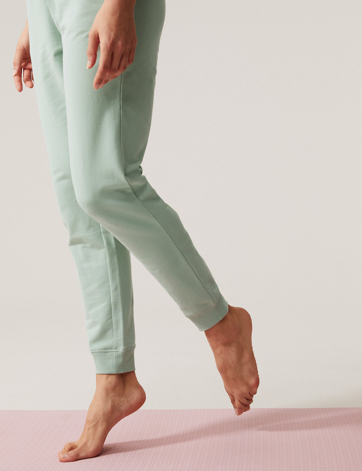 Cotton Rich Cuffed Relaxed Joggers