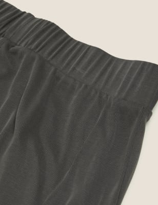 

GOODMOVE Falda pantalón de modal de pata anchaWomens - Dark Graphite, Dark Graphite