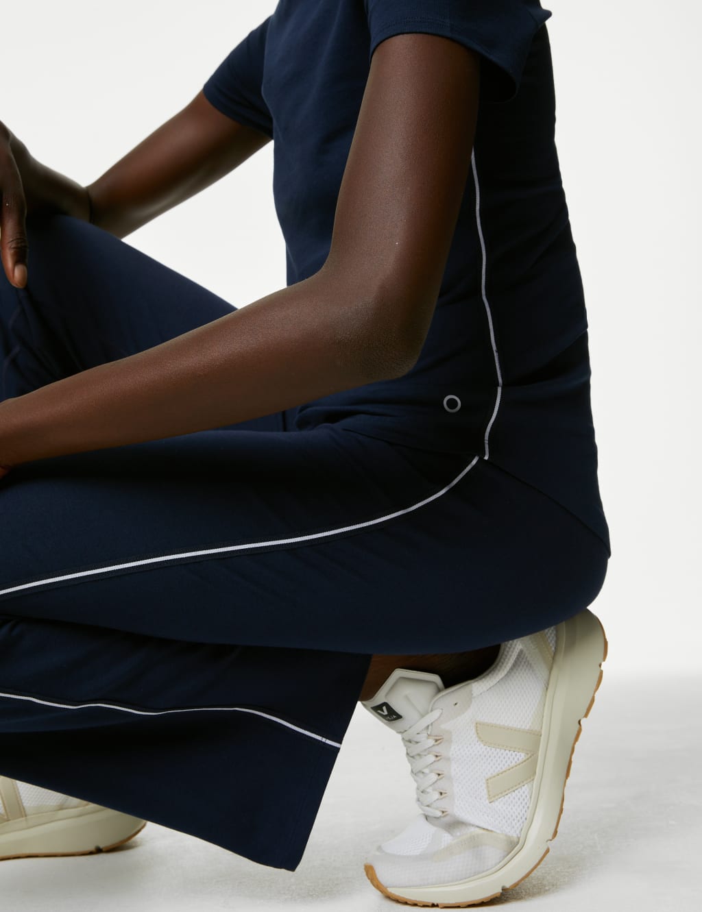 Cotton Rich Side Stripe Joggers image 3