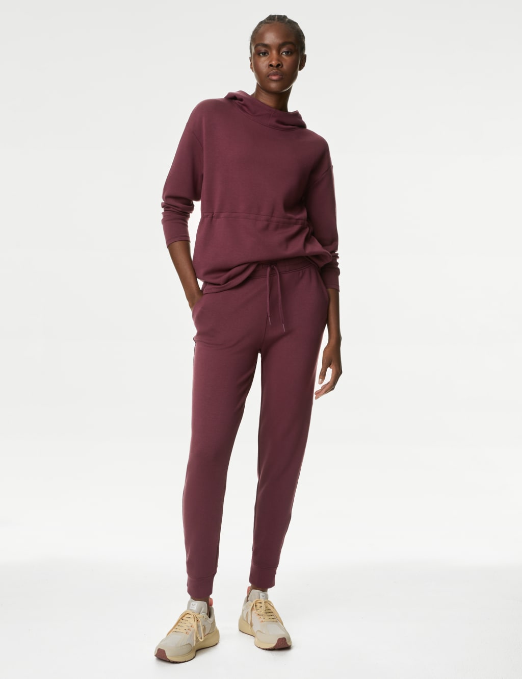 Women s Red Joggers M S