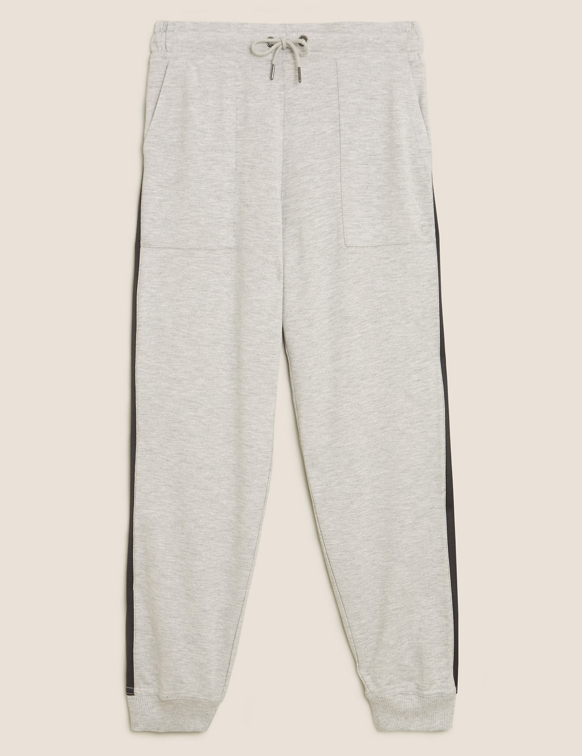 Side Stripe Cuffed Relaxed Joggers