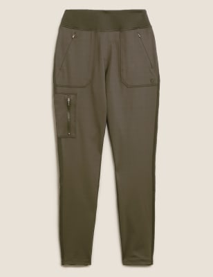 Utility High Waisted Walking Trousers