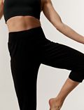 Tapered Cropped Yoga Joggers