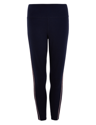 Womens GOODMOVE Go Easy Gym Leggings - Navy Mix