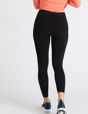 Buy Extra Firm Footless Graduated Compression Microfiber Leggings Opaque  Tights for Women (20-30 mmHg) with Control Top (Large) Online at  desertcartINDIA