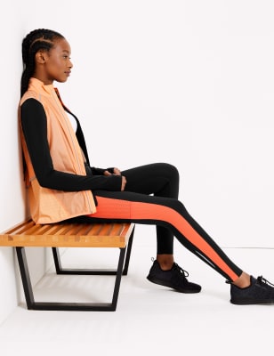 Go Train-fitnesslegging met kleurblokken