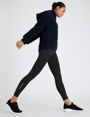 Wo Leggings de sport Go Train taille haute - Black