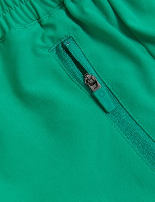 

Womens GOODMOVE Woven Gym Shorts - Jade, Jade