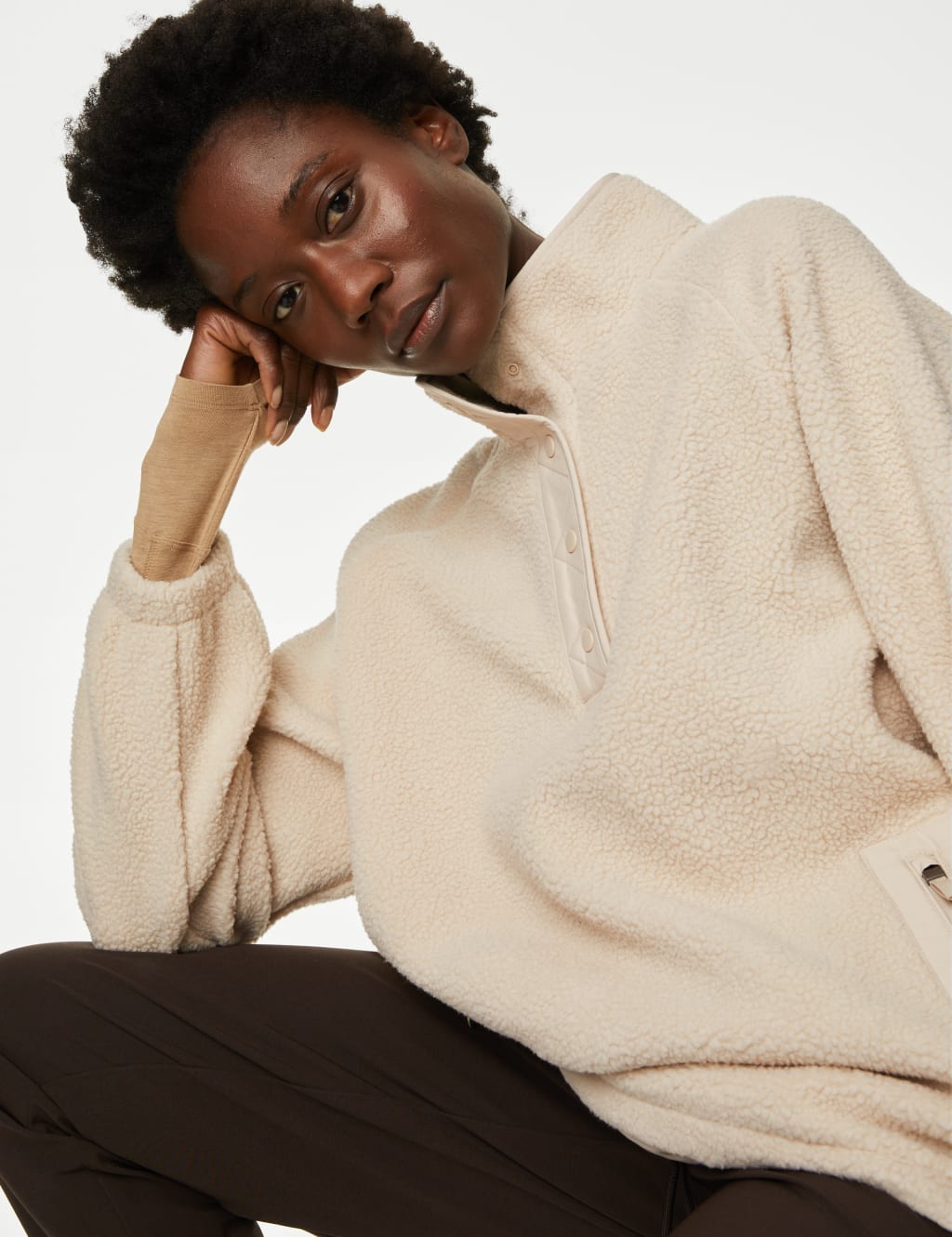 Women s Funnel Neck Coats Jackets M S