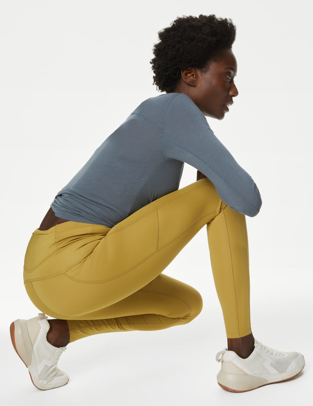 Nike leggings yellow online