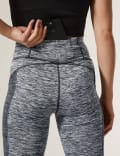 Leggings de sport taille haute coupe courte Go Move