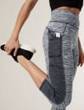 Go Move High Waisted Cropped Gym Leggings