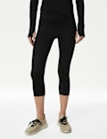Go Train High Waisted Cropped Gym Leggings
