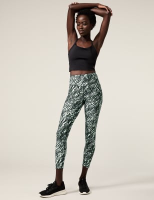 Go Train Printed 7/8 Gym Leggings