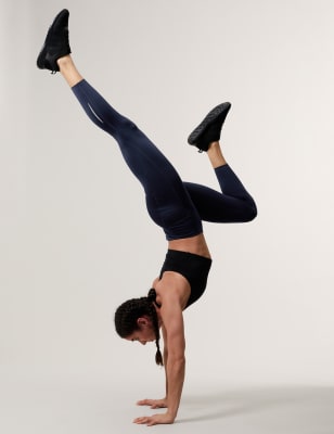 

Womens GOODMOVE Go Train 7/8 Gym Leggings - Navy, Navy