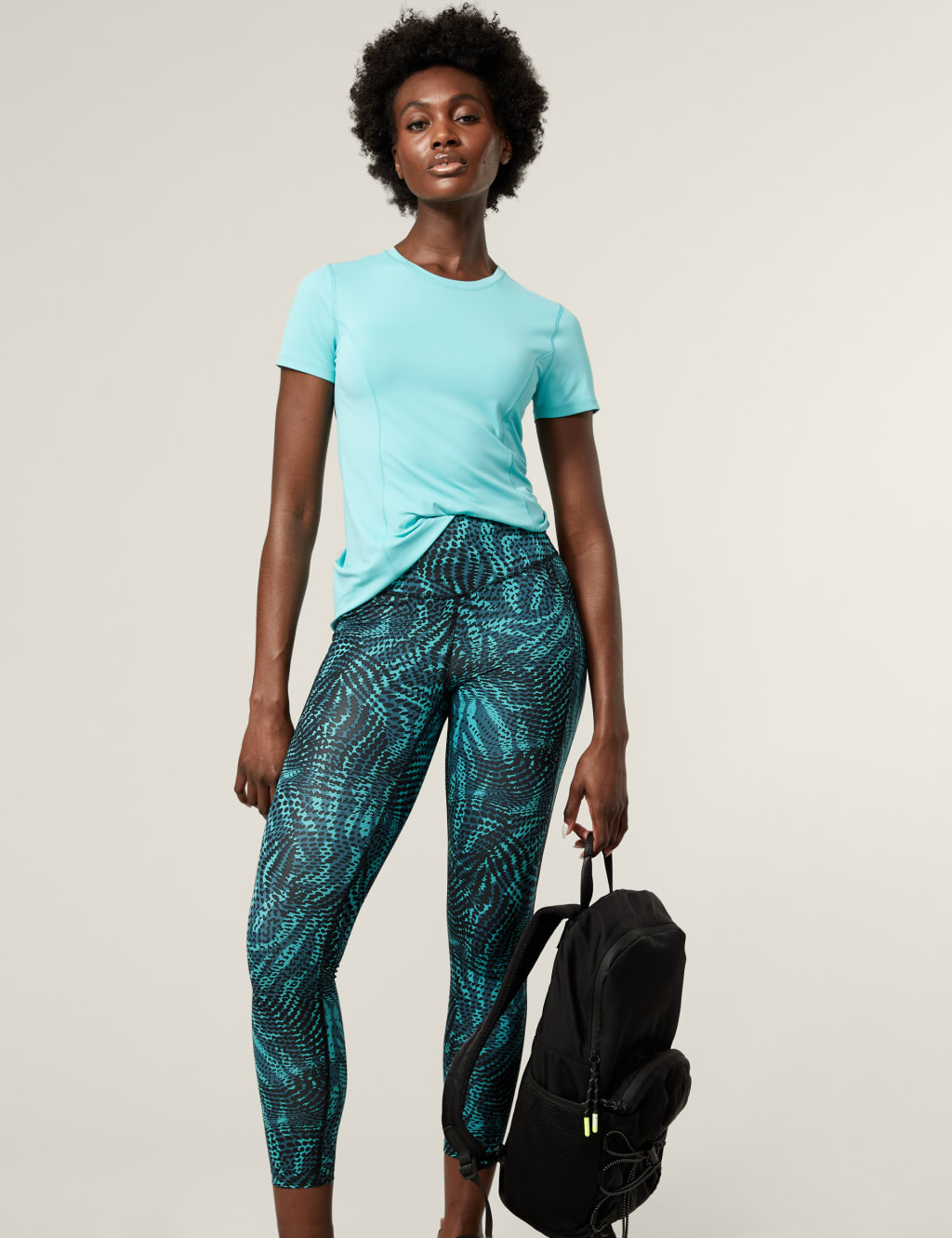 Go Train Printed Gym Leggings image 1