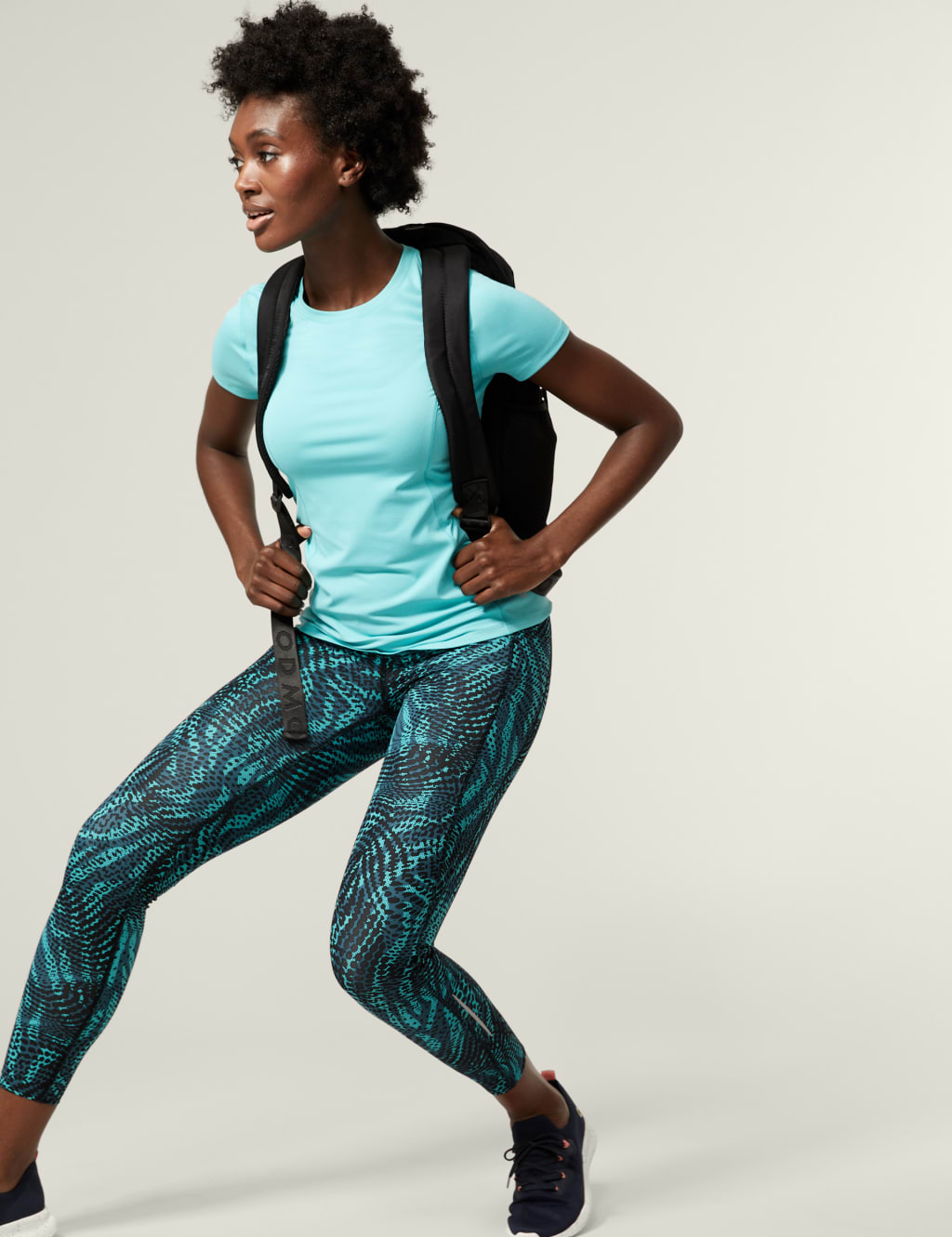 Go Train Printed Gym Leggings image 2