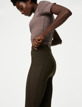 Marks and spencer brown leggings sale
