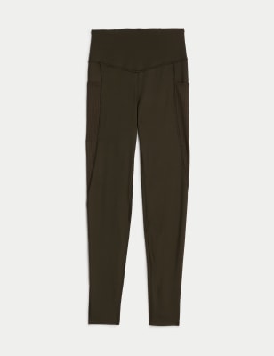 Go Train Mesh High Waisted Gym Leggings