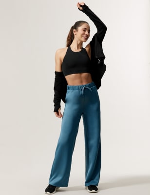 Scuba High Waisted Straight Leg Joggers