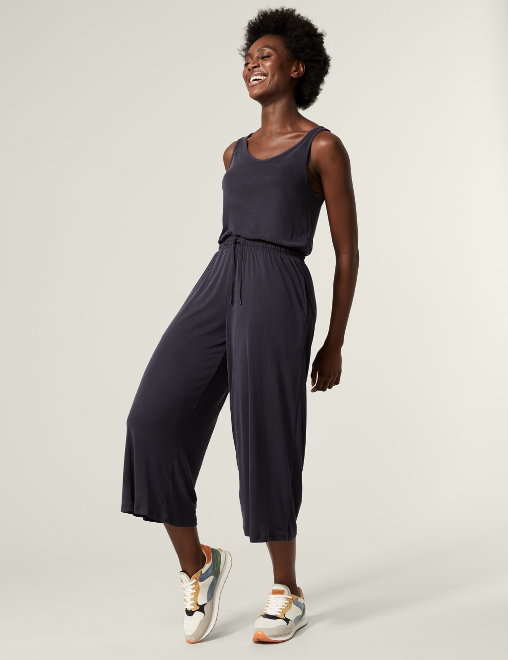 Modal Rich Wide Leg Jumpsuit image 1