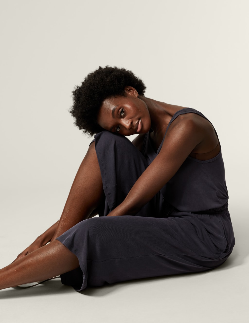 Modal Rich Wide Leg Jumpsuit image 4