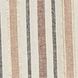 Linen Blend Striped Blouse - beigemix
