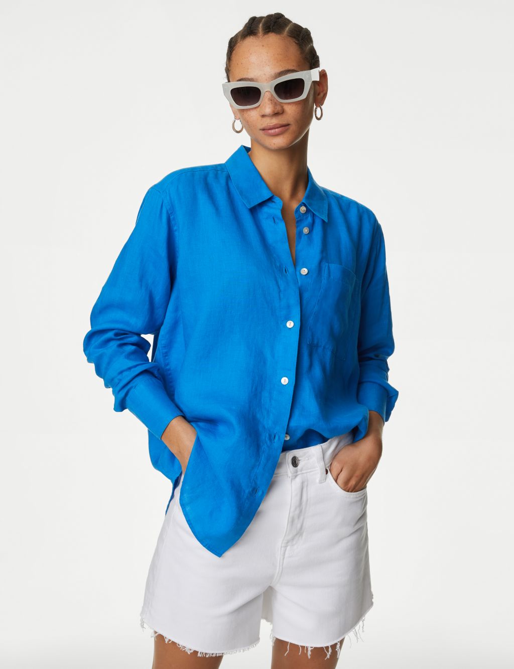 Pure Linen Relaxed Shirt image 3
