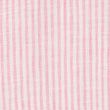 Pure Linen Striped Collared Relaxed Shirt - pink