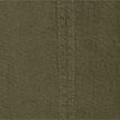 Linen Rich Tie Neck Angel Sleeve Blouse - huntergreen