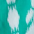 Pure Cotton Printed V-Neck Kaftan Beach Dress - greenmix