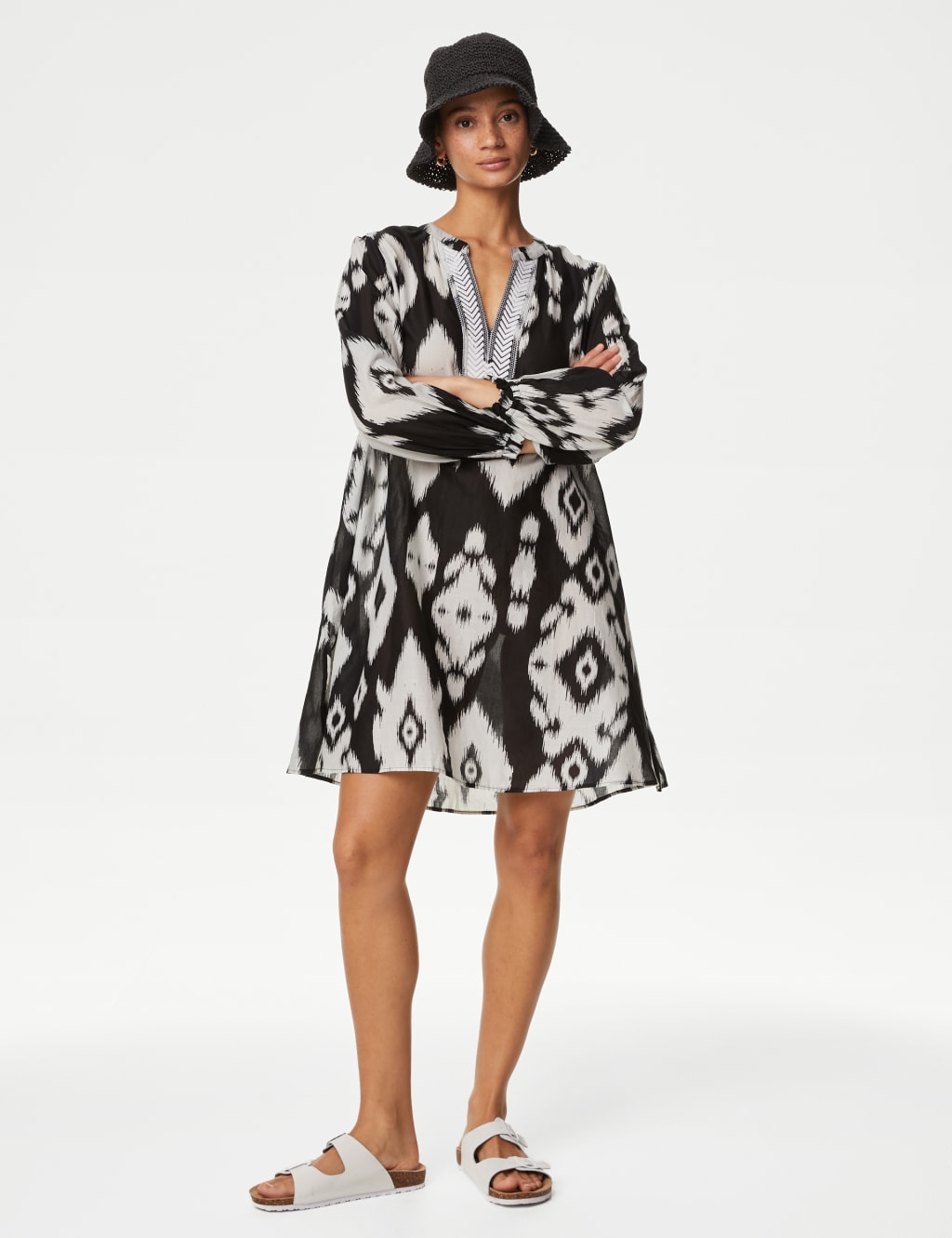 Simple cotton dress discount