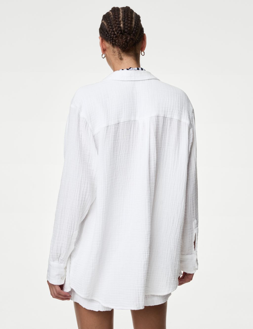 Pure Cotton Relaxed Beach Shirt image 5