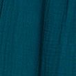 Pure Cotton Tiered Mini Beach Dress - darkturquoise