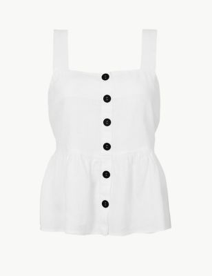 Pure Linen Camisole Top | M&S Collection | M&S