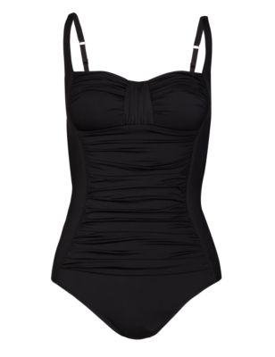 Tummy Control Ruched Swimsuit | M&S Collection | M&S