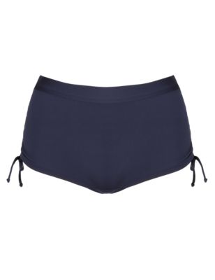 Ruched Boyshorts Bikini Bottoms | M&S Collection | M&S
