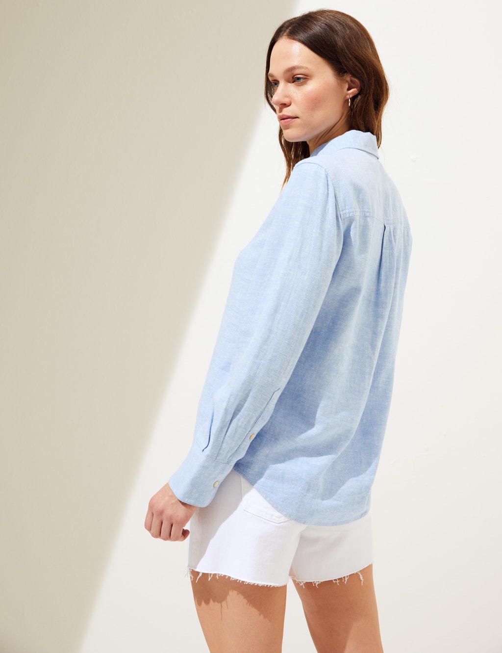 Linen Rich Collared Shirt image 4