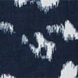 Pure Linen Printed Oversized Shirt - navymix