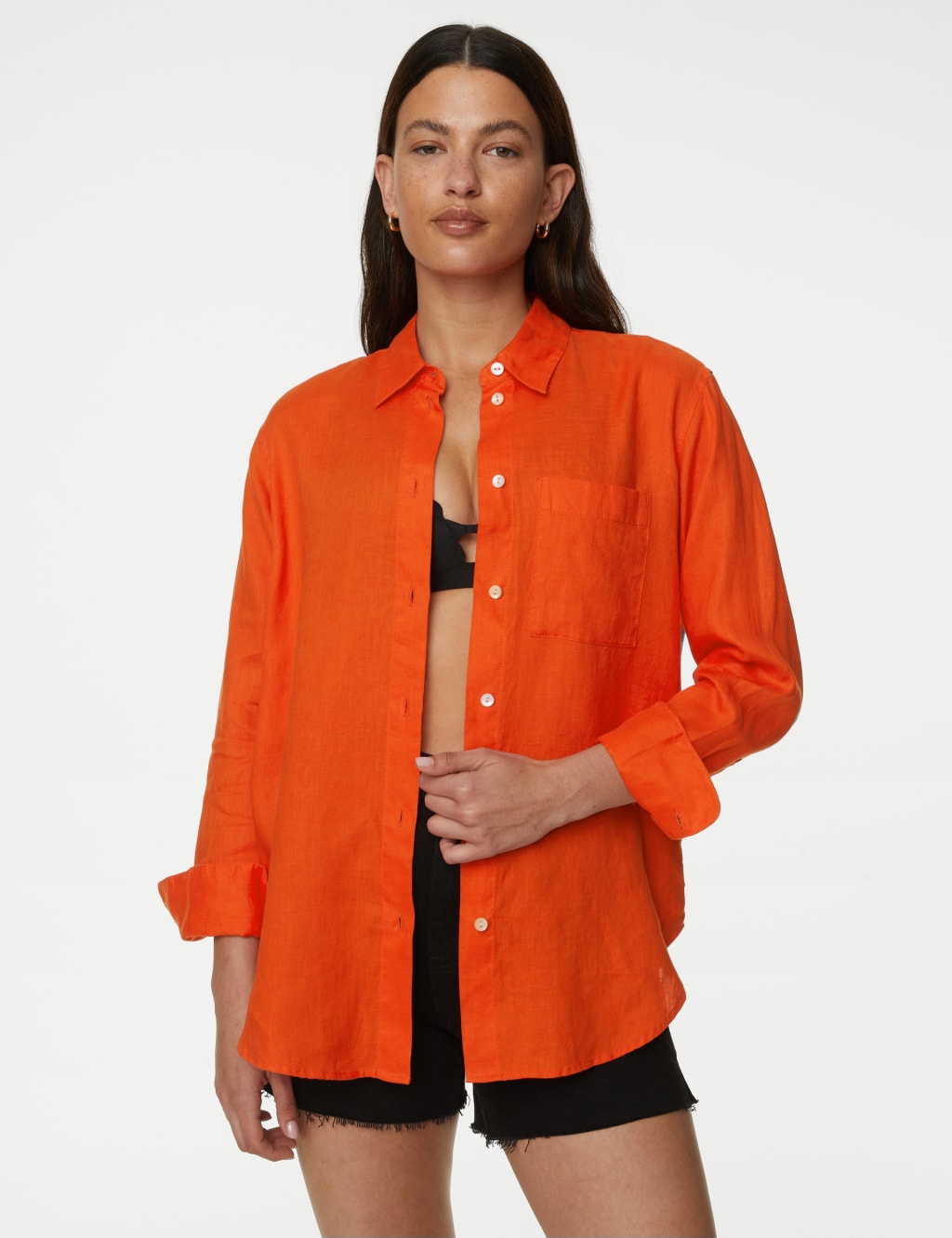 Pure Linen Oversized Shirt image 4