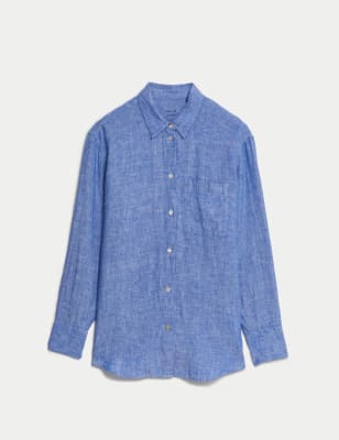 Pure Linen Oversized Shirt