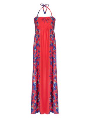 Floral Mirror Print Maxi Dress | M&S Collection | M&S